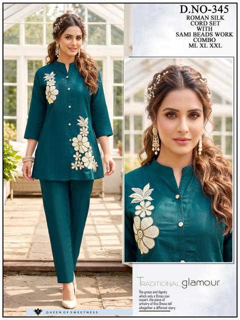 Desi kudi coord set roman silk salwar